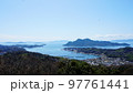 江田島　真道山千本桜の景色 97761441