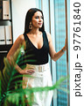 Beautiful confident woman in office 97761840