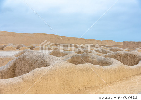 Sacred City of Caral-Supe archaeological site in Peru 97767413