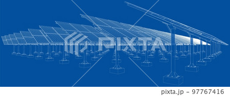 Solar Panel Concept. Vector Solar Panel Concept. Vector 97767416