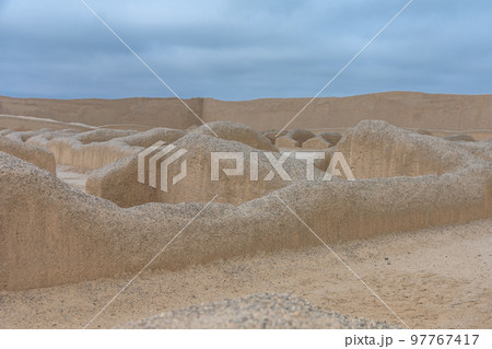 Sacred City of Caral-Supe archaeological site in Peru Sacred City of Caral-Supe archaeological site in Peru 97767417