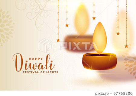 happy diwali wishes card with isolated lamp background happy diwali wishes card with isolated lamp background 97768200