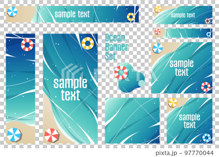 バナーセット_海 97770044