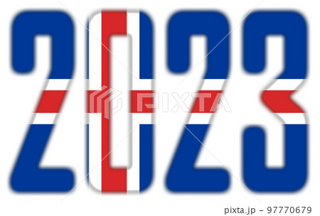 2023 - With the Flag of Iceland 97770679