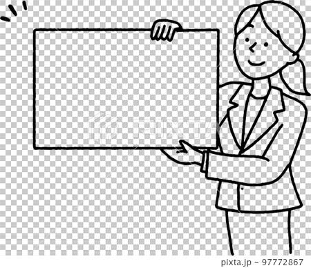 矢量職業女性 97772867