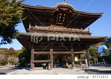 建長寺 三門（山門） 鎌倉市 97772872