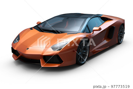 ランボルギーニ・アヴェンタドール風の高級車 97773519