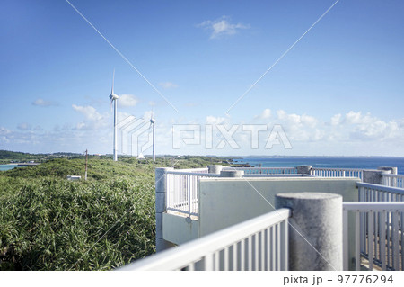西平安名崎の展望台 宮古島 97776294