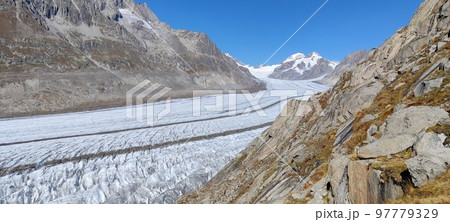 Great Aletsch Glacier (Valais, Switzerland) Great Aletsch Glacier (Valais, Switzerland) 97779329