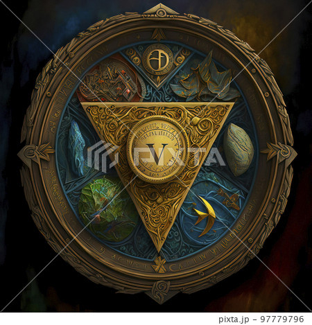 Concept Art Ancient Magical Talisman Concept Art Ancient Magical Talisman 97779796