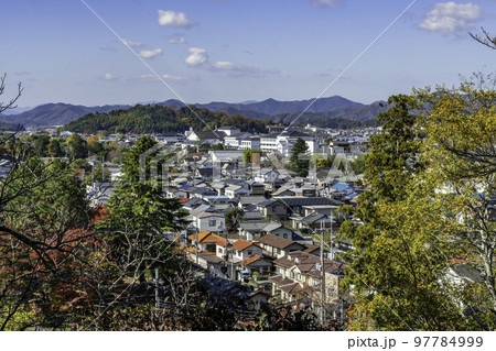 丹波篠山の町並み　市役所周辺　兵庫県丹波篠山市 97784999