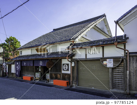 丹波篠山の町並み　鳳鳴酒造ほろ酔い城下蔵　兵庫県丹波篠山市 97785124