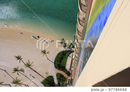 ハワイ　ワイキキ　レインボータワー 97786688