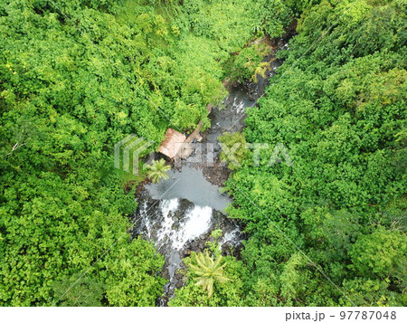 Kepirohi waterfall in Pohnpei, Micronesia 97787048