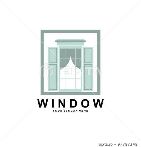 Home Window Logo, Home Interior icon design 97787348
