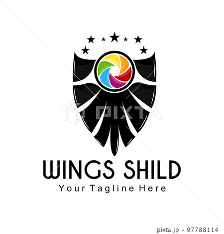 shields designs with wings