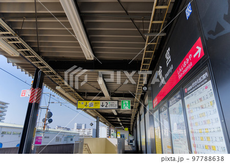 JR西日本 大阪環状線 今宮駅ホーム 97788638