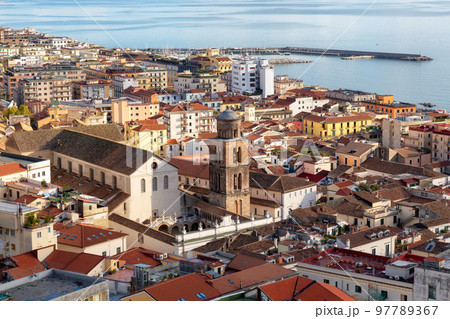 Port, Marina and City by the Sea. Salerno, Italy. Port, Marina and City by the Sea. Salerno, Italy. 97789367