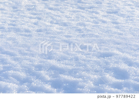 北海道　真冬の雪模様 97789422