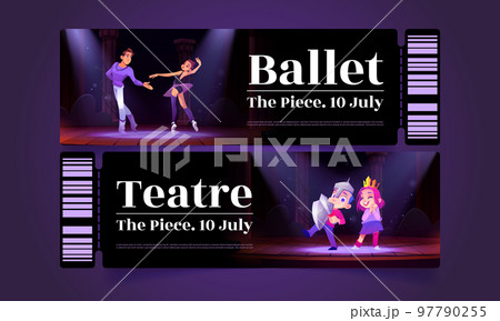Tickets for ballet dance and kids theater show 97790255