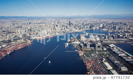 東京 空撮 東京 空撮 97791730