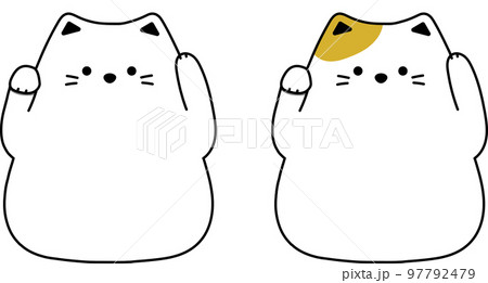 ベクター 招き猫 ベクター 招き猫 97792479