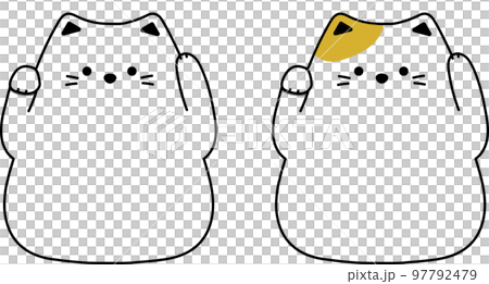 ベクター 招き猫 ベクター 招き猫 97792479