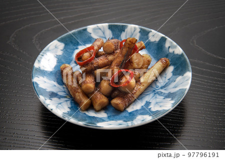 食用山牛蒡の醤油漬け 97796191