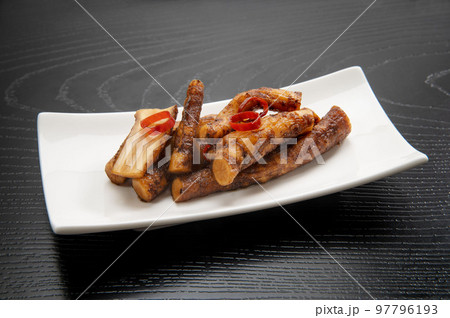 食用山牛蒡の醤油漬け 97796193