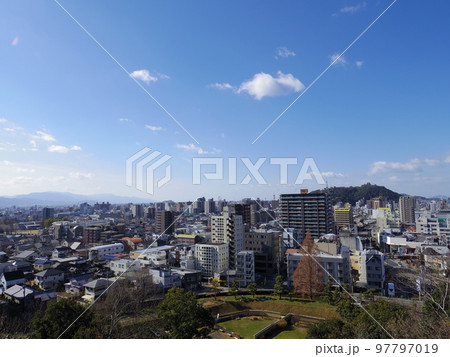 道後公園展望台より望む松山市の街並み(愛媛県松山市) 道後公園展望台より望む松山市の街並み(愛媛県松山市) 97797019