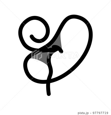 Illustration Vector graphic of seed icon Illustration Vector graphic of seed icon 97797719