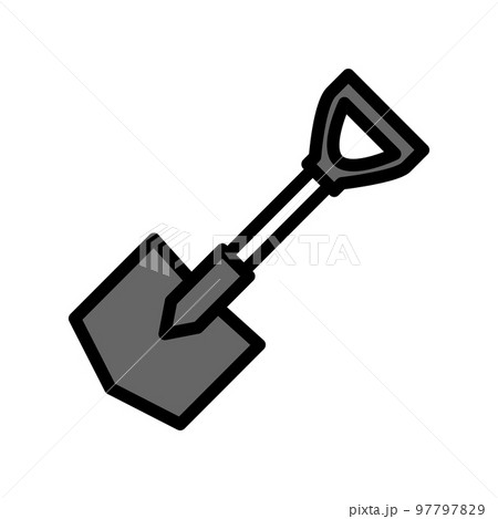 Illustration Vector Graphic of Shovel  Icon 97797829
