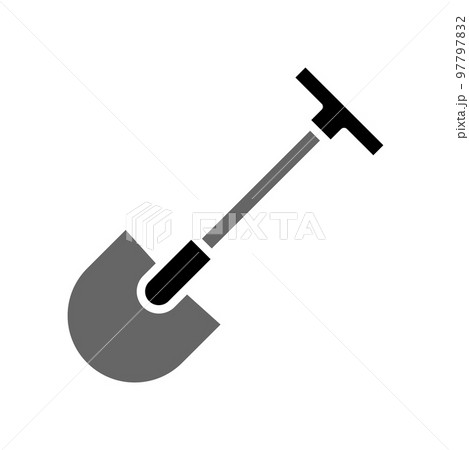 Illustration Vector Graphic of Shovel  Icon 97797832