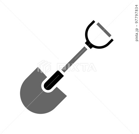 Illustration Vector Graphic of Shovel  Icon 97797834