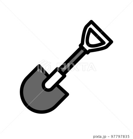 Illustration Vector Graphic of Shovel  Icon 97797835