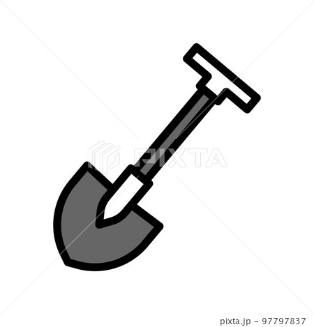 Illustration Vector Graphic of Shovel  Icon 97797837