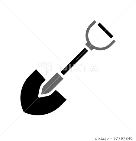 Illustration Vector Graphic of Shovel  Icon 97797840