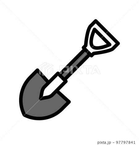 Illustration Vector Graphic of Shovel  Icon 97797841