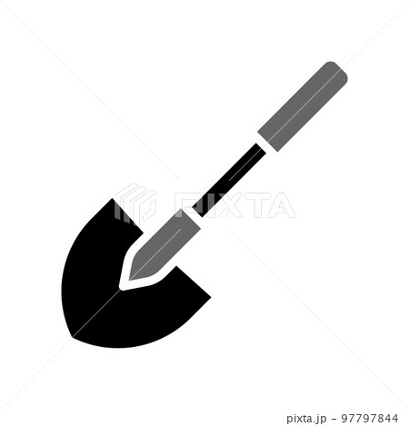 Illustration Vector Graphic of Shovel  Icon 97797844