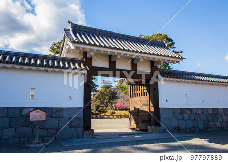 日本100名城　小田原城　馬出門 97797889