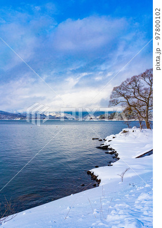 冬の檜原湖 97800102