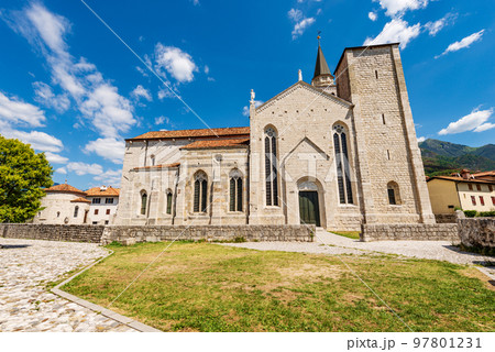 Medieval Cathedral and Baptistery of Venzone - Friuli-Venezia Giulia Italy 97801231