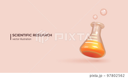 3D Vector Science concept. 3D Vector Science concept. 97802562