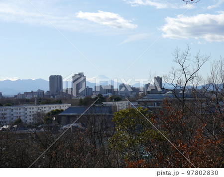 浅間山公園から望む富士山(関東の富士見百景) 浅間山公園から望む富士山(関東の富士見百景) 97802830