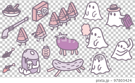 Ghost festival image Watermelon August 97803424