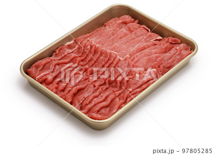 薄切りラムもも肉 97805285