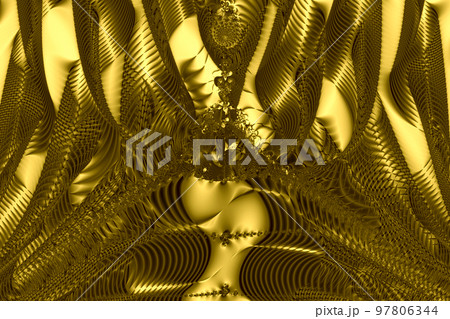 yellow and black abstract line drawing, digital graphic, background, design 97806344