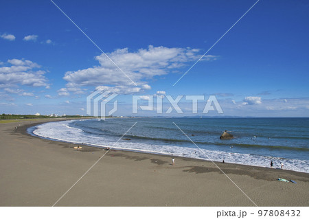 【神奈川県】大磯北浜海岸(大磯海水浴場) 【神奈川県】大磯北浜海岸(大磯海水浴場) 97808432