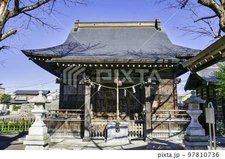 東京都 武蔵府中熊野神社古墳 熊野神社社殿 国史跡 東京都 武蔵府中熊野神社古墳 熊野神社社殿 国史跡 97810736