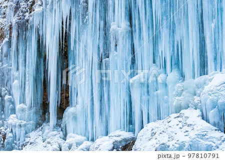 白川氷柱群 白川氷柱群 97810791